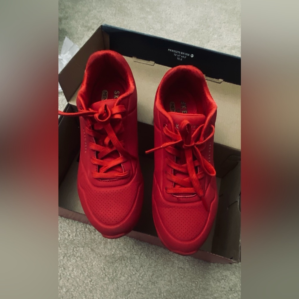 Skechers Red Shoes